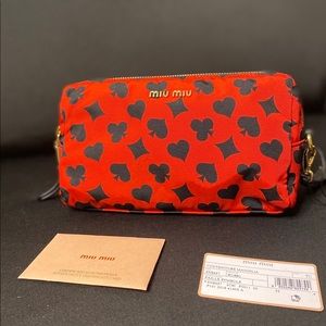 MIU MIU nylon pouch